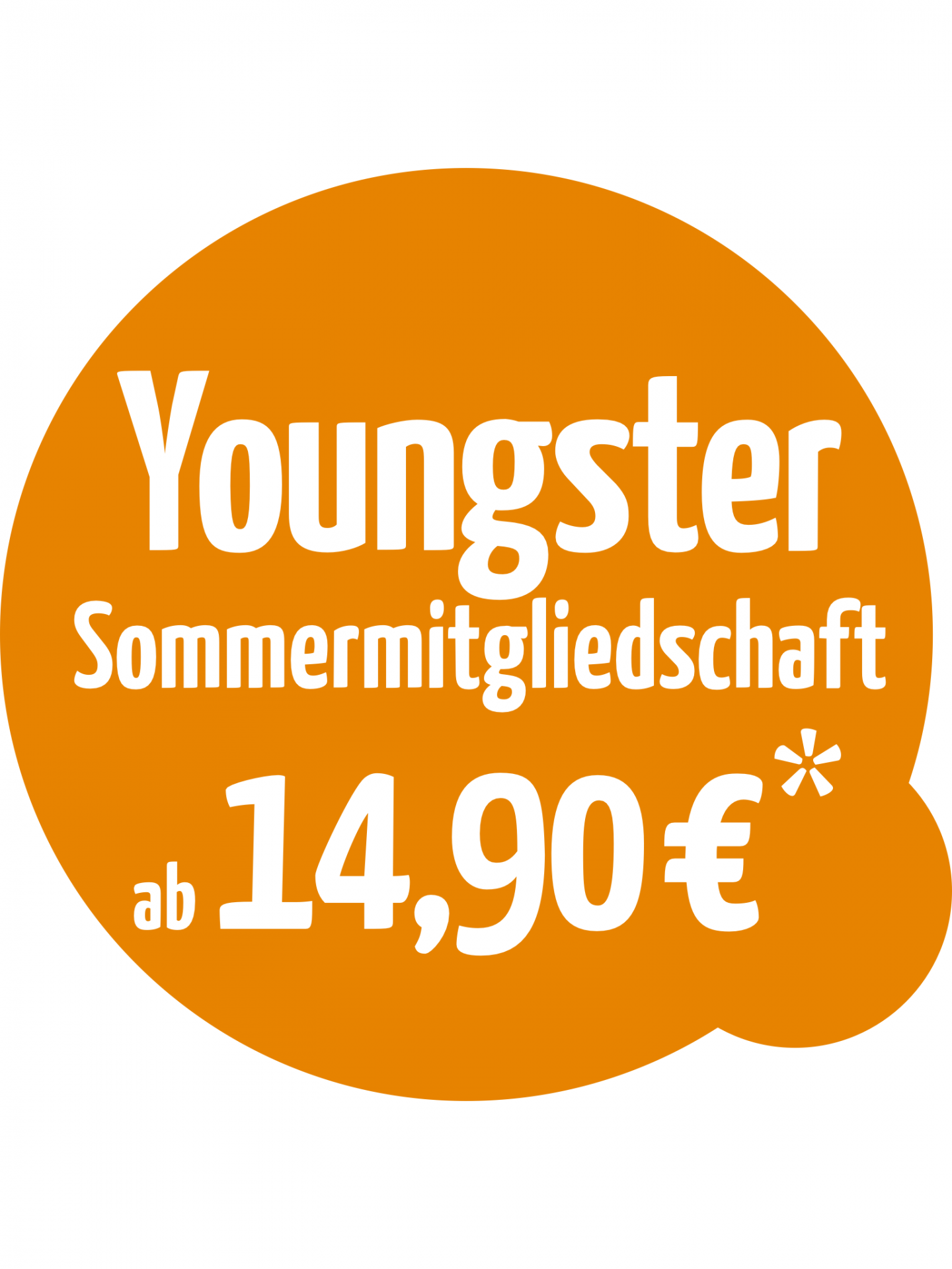 14,90€ pro Woche ohne Startgebühr